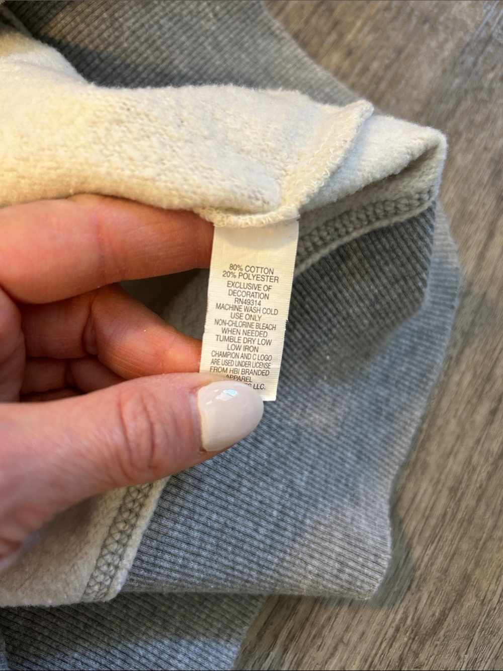 Champion Brown University Reverse Weave Style Crewneck Sweatshirt Small - Picture 4 of 8